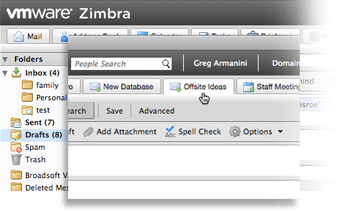 VMWare Zimbra - Webmail